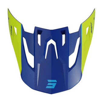 Pezzi di ricambio per casco SHOT Core Veloce tappo blu perlato Pezzi di ricambio per casco SHOT Core Veloce tappo blu perlato