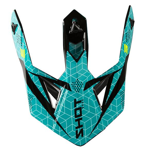 Pezzi di ricambio per casco SHOT Core Lite nero blu lucido