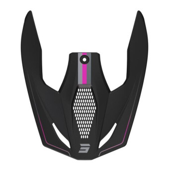 Pezzi di ricambio per casco SHOT Frontino opaco rosa Furious Aim Pezzi di ricambio per casco SHOT Frontino opaco rosa Furious Aim