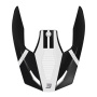 Pezzi di ricambio per casco SHOT Frontino Furious Bolt nero bianco lucido