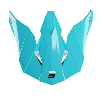 Pezzi di ricambio per casco SHOT Furious Chase picco nero turchese