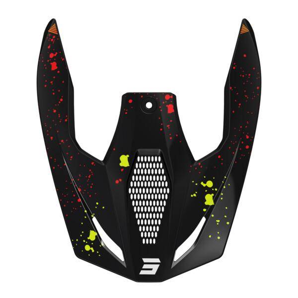 Pezzi di ricambio per casco SHOT Frontino Furious Kid Matrix rosso lucido