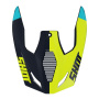 Pezzi di ricambio per casco SHOT Fornitno Furious Kid Ridge blu, giallo neon