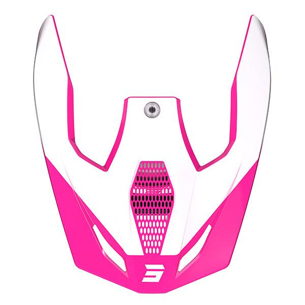 Pezzi di ricambio per casco SHOT Frontino Furious Kid Sky lucido rosa