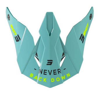 Pezzi di ricambio per casco SHOT Frontino Furious Kid Storm grigio verde