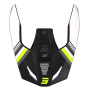 Pezzi di ricambio per casco SHOT Frontino Furious Kid Tracer giallo neon lucido