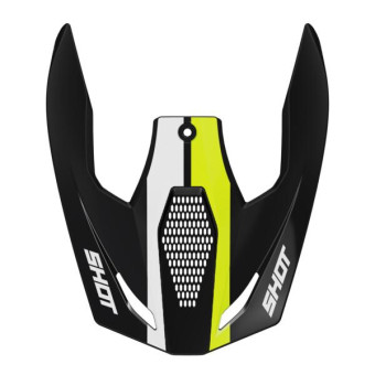 Pezzi di ricambio per casco SHOT Race Iron giallo neon lucido Pezzi di ricambio per casco SHOT Race Iron giallo neon lucido