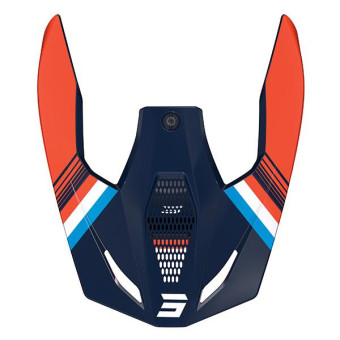 Pezzi di ricambio per casco SHOT Race Tracer arancione neon lucido Pezzi di ricambio per casco SHOT Race Tracer arancione neon lucido