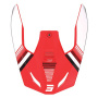 Pezzi di ricambio per casco SHOT Race Tracer rosso lucido