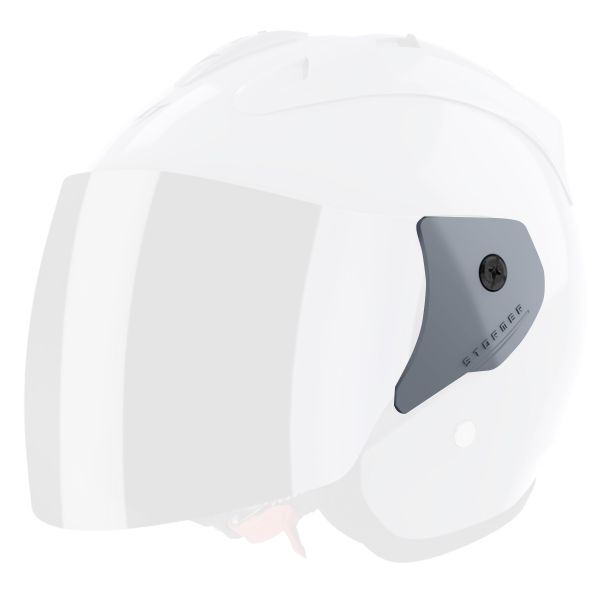 Pezzi di ricambio per casco Stormer Kit di montaggio Sun 2.0 Grigio Nardo lucido