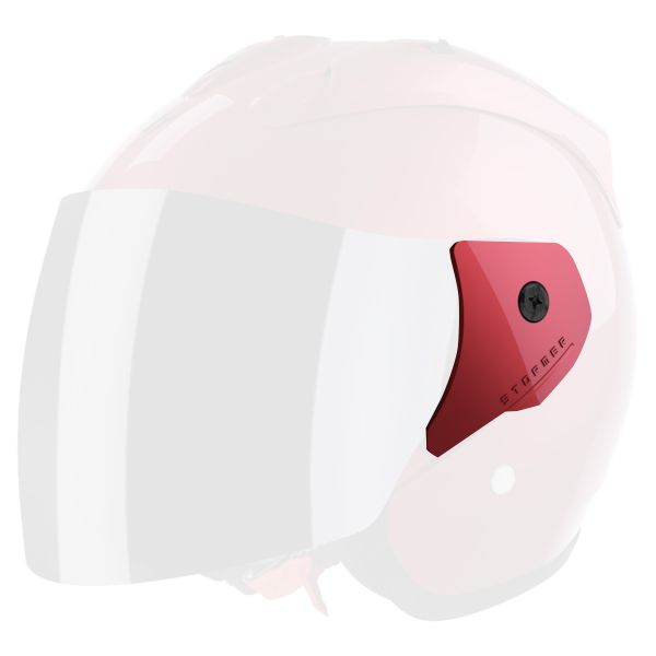 Pezzi di ricambio per casco Stormer Kit di montaggio completo Sun Evo 2.0 Calm Red Glossy Pezzi di ricambio per casco Stormer Kit di montaggio completo Sun Evo 2.0 Calm Red Glossy