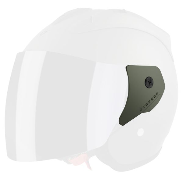 Pezzi di ricambio per casco Stormer Kit di montaggio Sun Evo 2.0 Khaki Opaco Pezzi di ricambio per casco Stormer Kit di montaggio Sun Evo 2.0 Khaki Opaco