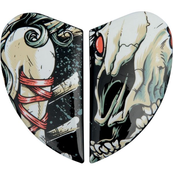 Pezzi di ricambio per casco ICON Plaque Pivot Airmada Hoodoo