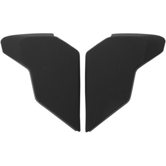 Pezzi di ricambio per casco ICON Pannelli laterali Airflite nero opaco Pezzi di ricambio per casco ICON Pannelli laterali Airflite nero opaco