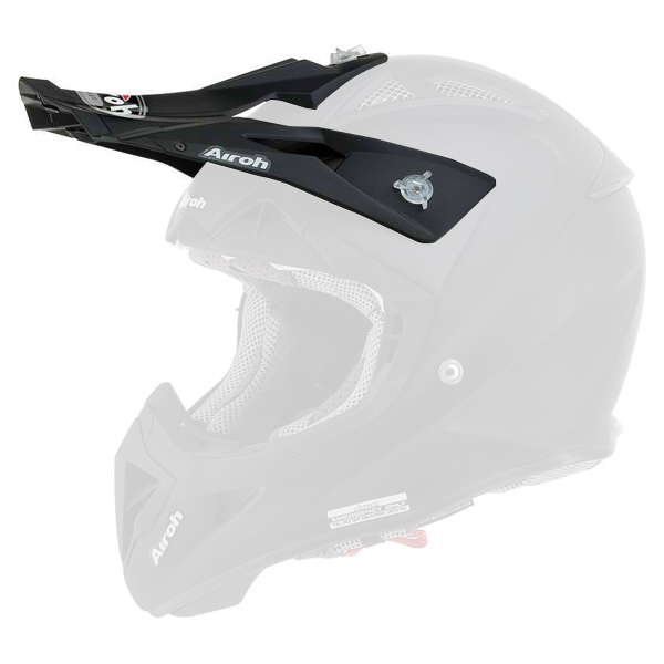 Prolunga Frontino Per Casco Airoh Twist 2.0 - Nero, Corta | Per Casco Open-Face - Foto 4