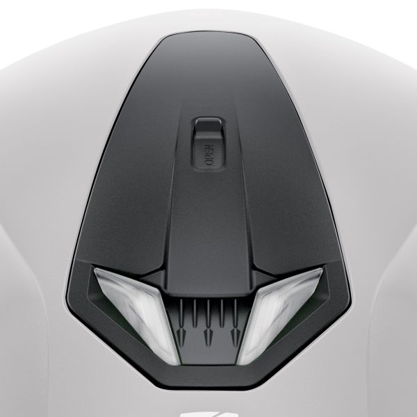 Pezzi di ricambio per casco Shark Sistema di ventilazione centrale Skwal 2 led bianco Pezzi di ricambio per casco Shark Sistema di ventilazione centrale Skwal 2 led bianco