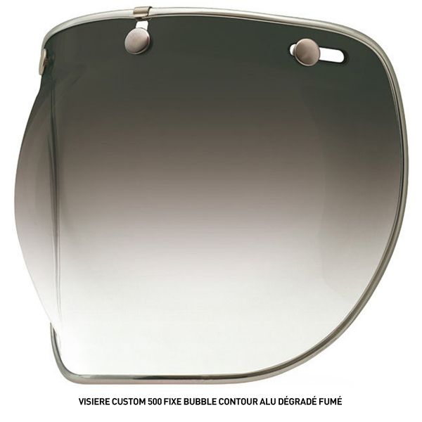 Bell Visiera Custom 500 Fissa Bubble Contorno Alu