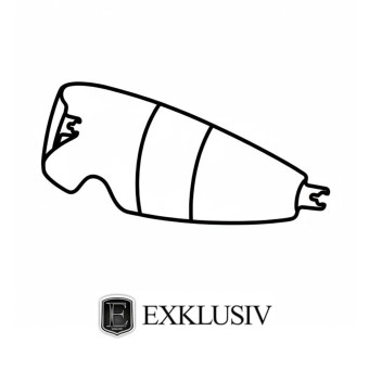 Visiera Exklusiv Smart 2 Visiera interna solare Visiera Exklusiv Smart 2 Visiera interna solare