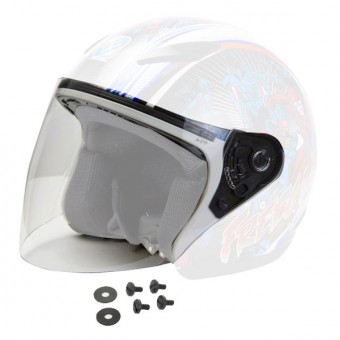 Visiera Freegun Visiera Hero e Kit Viti Visiera Freegun Visiera Hero e Kit Viti