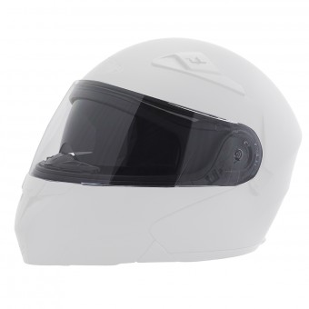 CASCO MOTO MODULARE STORMER TURN NERO OPACO BIANCO