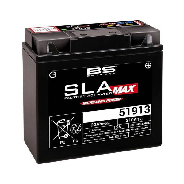 Batterie moto BS Battery BS Battery 51913 SLA-MAX