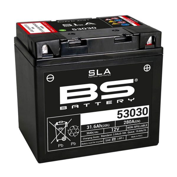 Batterie moto BS Battery BS Battery 53030 SLA