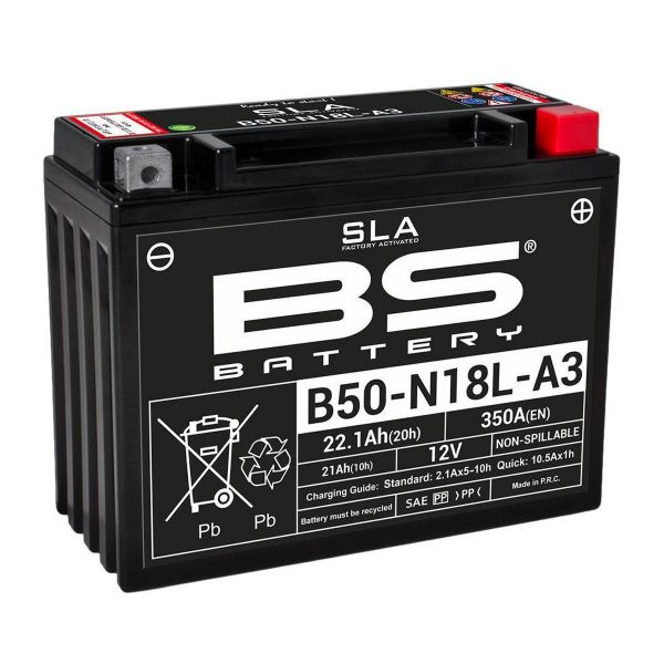 Batterie moto BS Battery BS Battery B50N18L-A3 SLA