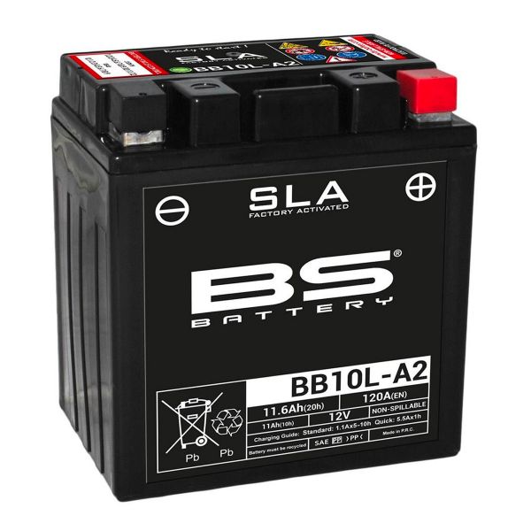 Batterie moto BS Battery BS Battery BB10L-A2 SLA