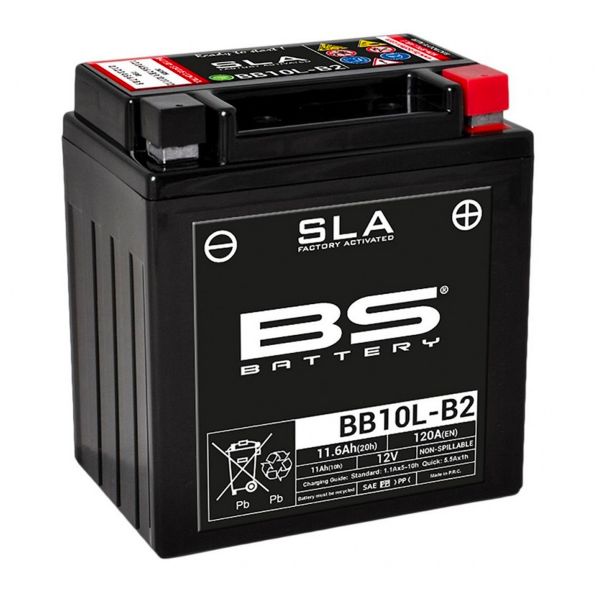 Batterie moto BS Battery BS Battery BB10L-B2 SLA