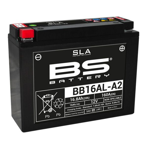 Batterie moto BS Battery BS Battery BB16AL-A2 SLA