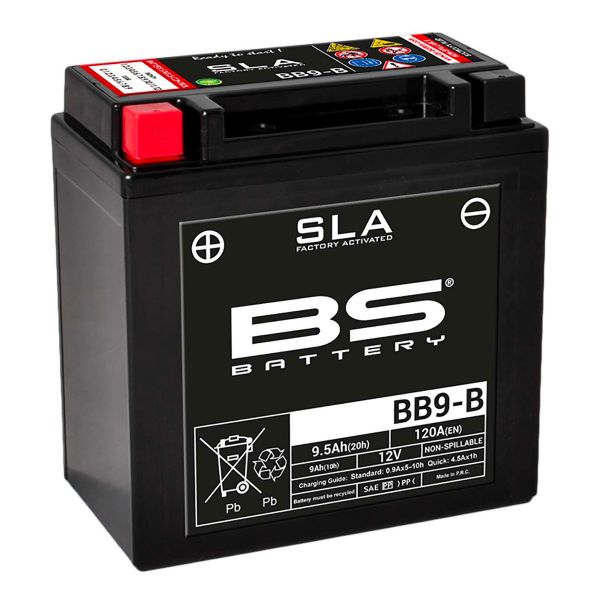 Batterie moto BS Battery BS Battery BB9-B SLA