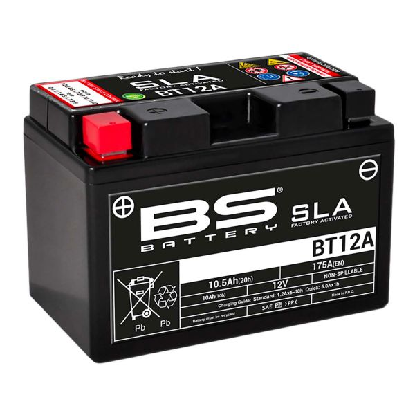 Batteria moto BS Battery BS Battery BT12A SLA Al Miglior Prezzo