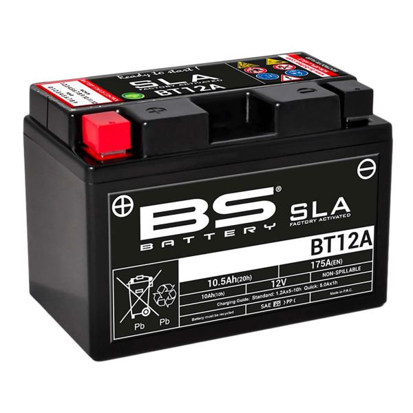 Batterie moto BS Battery BS Battery BT12A SLA