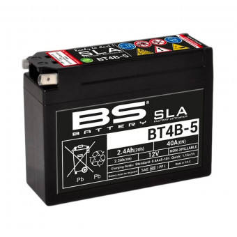 Batterie moto BS Battery BS Battery BT4B-5 SLA Batterie moto BS Battery BS Battery BT4B-5 SLA