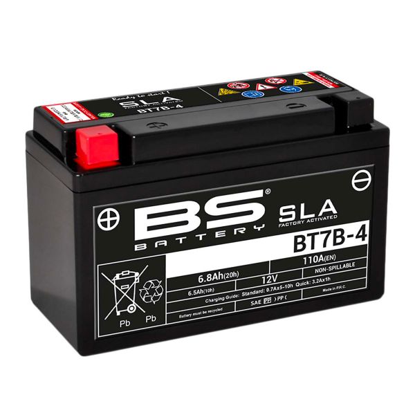 Batterie moto BS Battery BS Battery BT7B-4 SLA