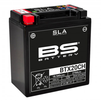 Batterie moto BS Battery BS Battery BTX20CH SLA Batterie moto BS Battery BS Battery BTX20CH SLA