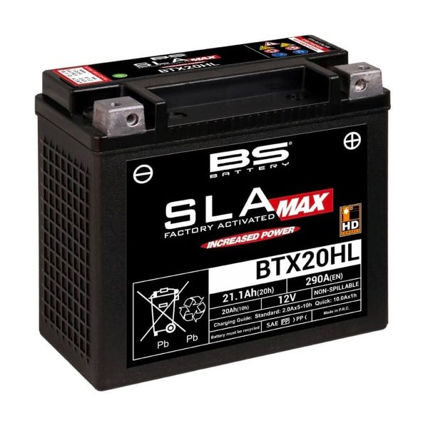 Batterie moto BS Battery BS Battery BTX20HL SLA-MAX