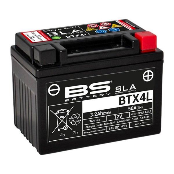 Batterie moto BS Battery BS Battery BTX4L SLA