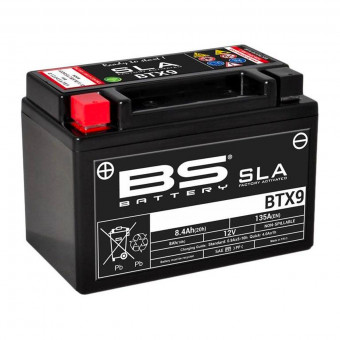 Batterie moto BS Battery BS Battery BTX9 SLA Batterie moto BS Battery BS Battery BTX9 SLA