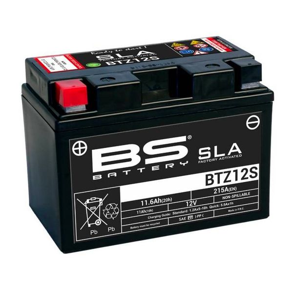 Batterie moto BS Battery BS Battery BTZ12S SLA