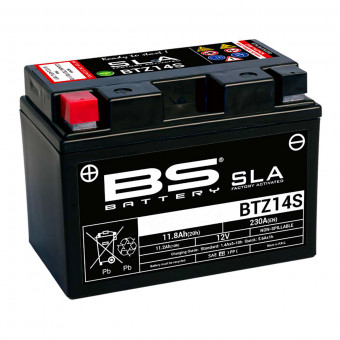 Batterie moto BS Battery BS Battery BTZ14S SLA Batterie moto BS Battery BS Battery BTZ14S SLA