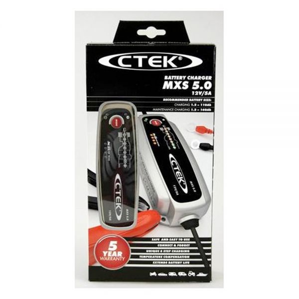 Accessori Moto & Scooter Ctek MXS 5.0 12 Volts - 5 A
