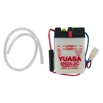 Batterie moto Yuasa Y6N2A2C Batterie moto Yuasa Y6N2A2C