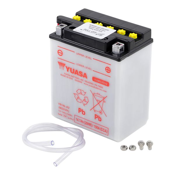 Batterie moto Yuasa YB14LA2