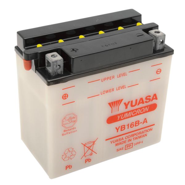 Batterie moto Yuasa YB16BA