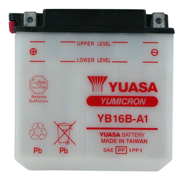 Batterie moto Yuasa YB16BA1