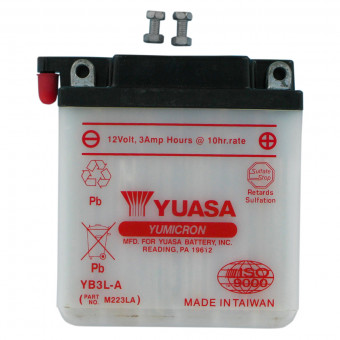Batterie moto Yuasa YB3LA Batterie moto Yuasa YB3LA