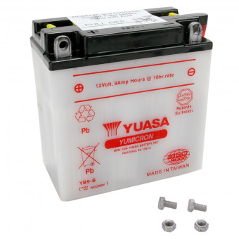 Batterie moto Yuasa YB9B Batterie moto Yuasa YB9B