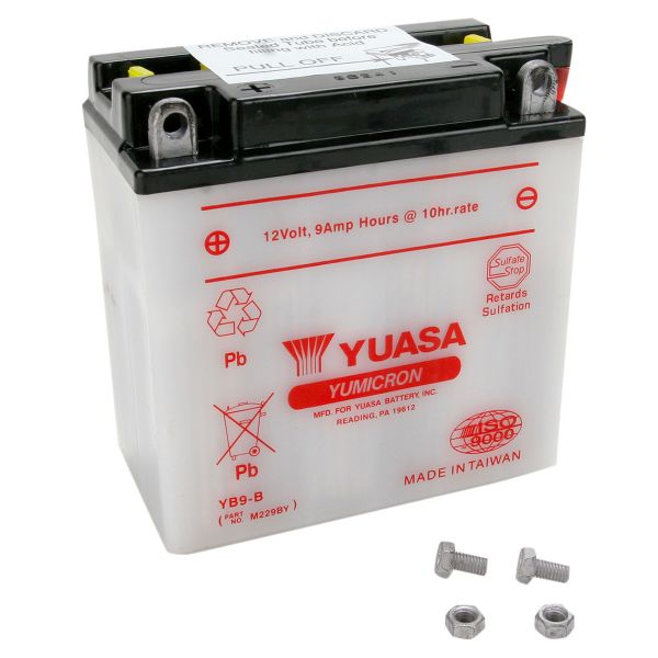 Batterie moto Yuasa YB9B