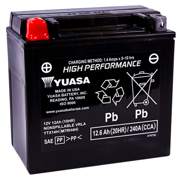 Batterie moto Yuasa YTX14H